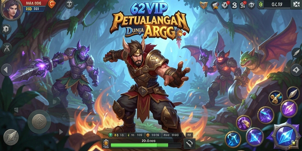 Gameplay seru di dunia ARPG penuh petualangan.
