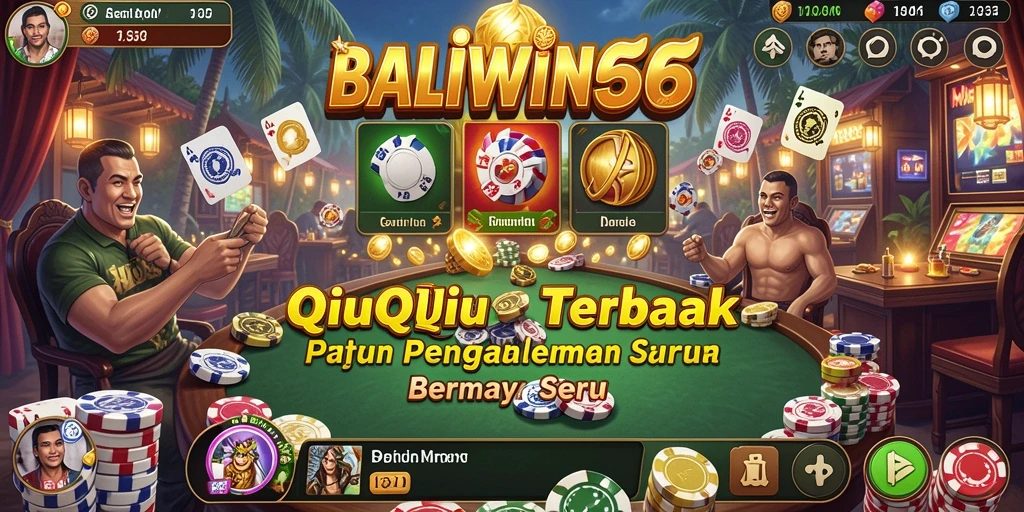 Tampilan gameplay QiuQiu yang menegangkan dan seru di BALIWIN66.