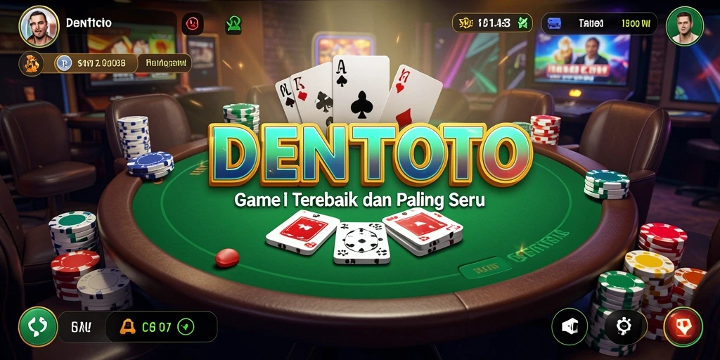 Tampilan gameplay DENTOTO yang seru dan mendebarkan.
