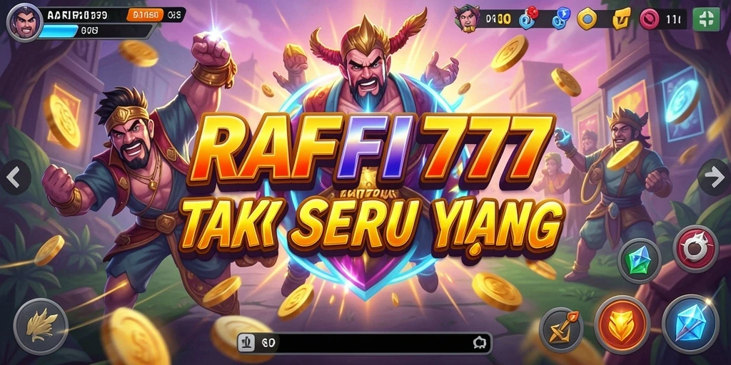 Tangkapan layar dari gameplay RAFFI777 yang penuh aksi.
