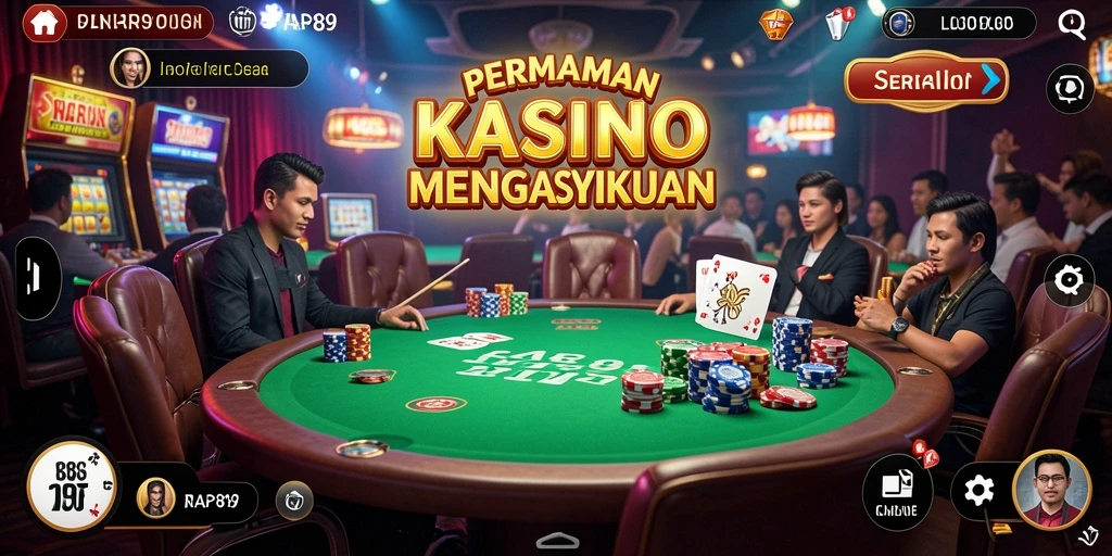 Tampilan menarik dari gameplay RAP89 yang mengasyikkan.