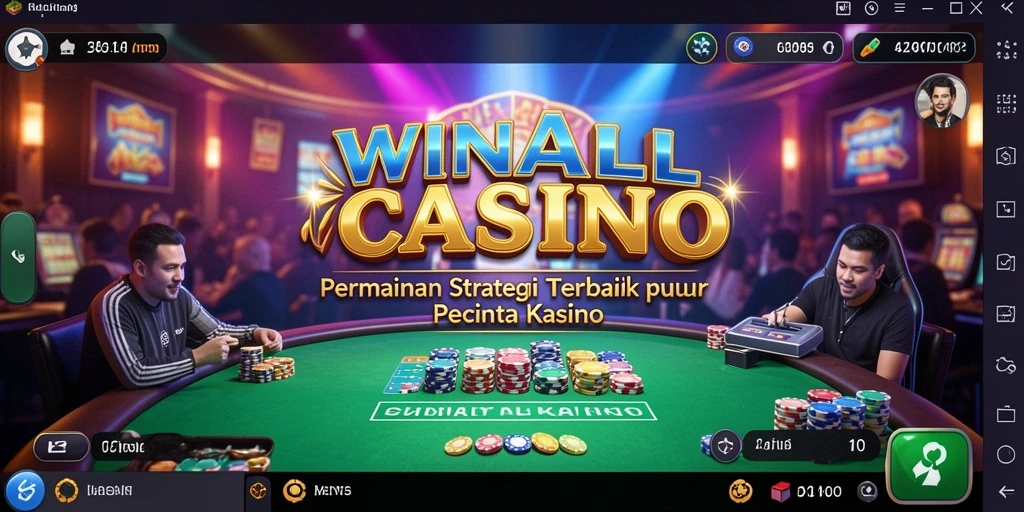 Tampilan menarik dari gameplay WINALLCASINO yang penuh strategi.